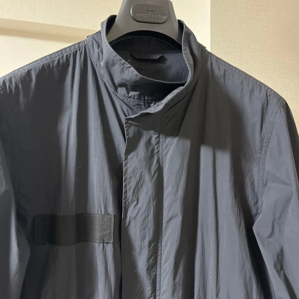 sophnet. Black Nylon Mod Coat Size M Stand Collar Fishtail D-Ring Used - Image 2 of 4