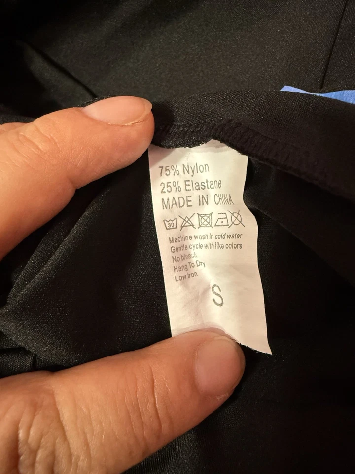 pantalón acampanado azul mujer, talla S Foto 4 de 4