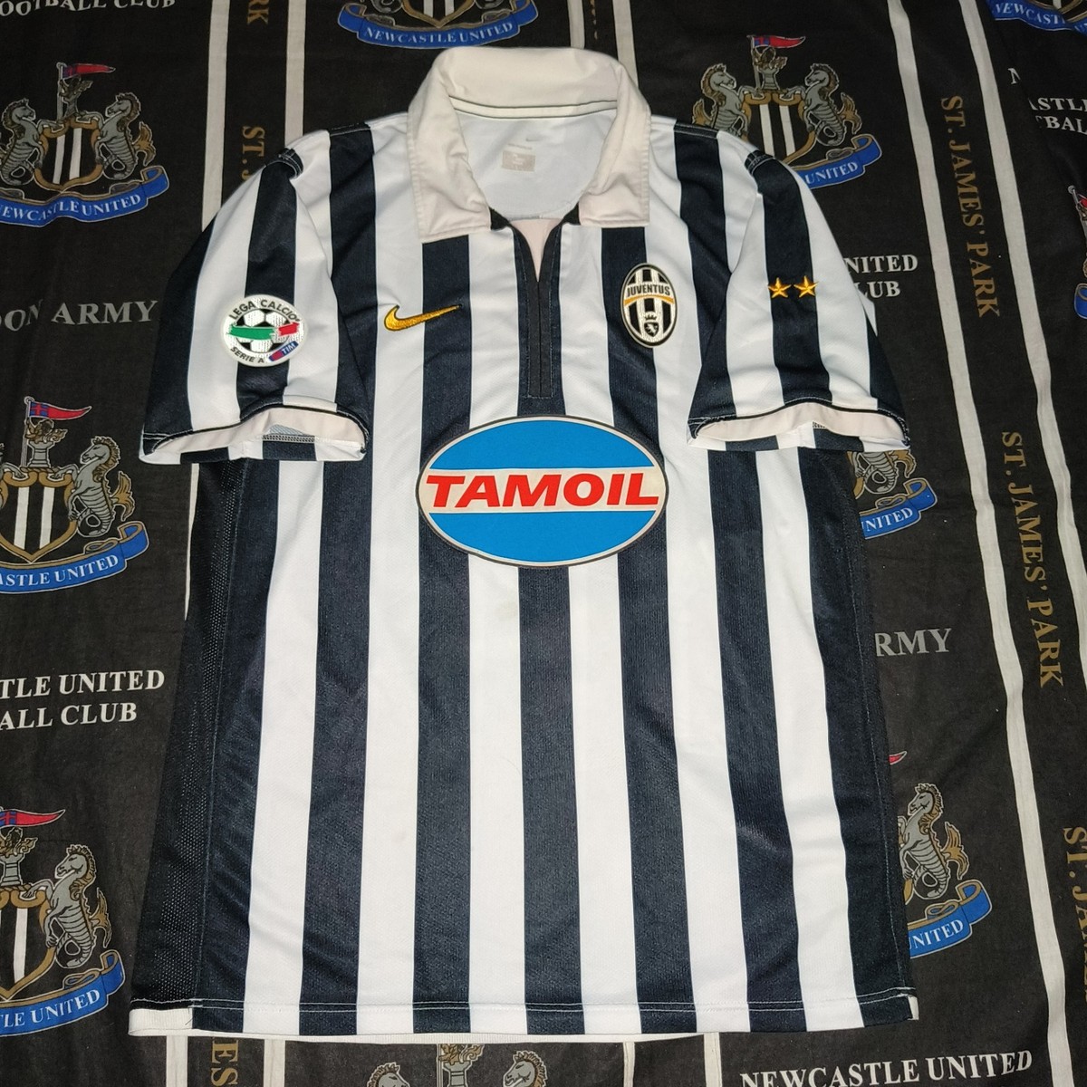 新品未開封  Juventus 3XL Juventus Home Football Shirt Jersey 2006 2007 Nike Pavel Nedved