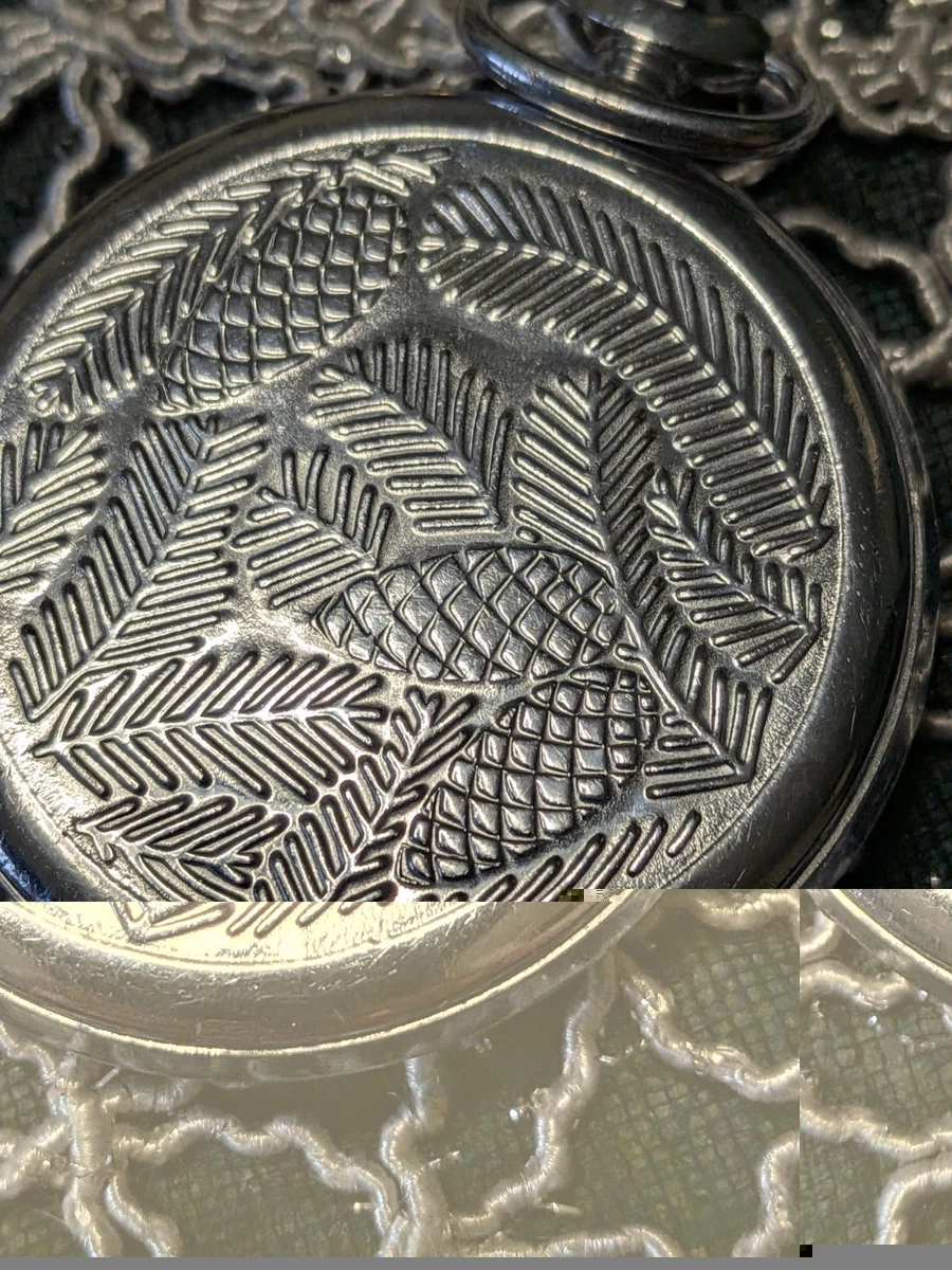 Reloj Bolsillo Mecánico Sekonda 18 Joyas URSS Completo Cazador Esfera Plateada Romano