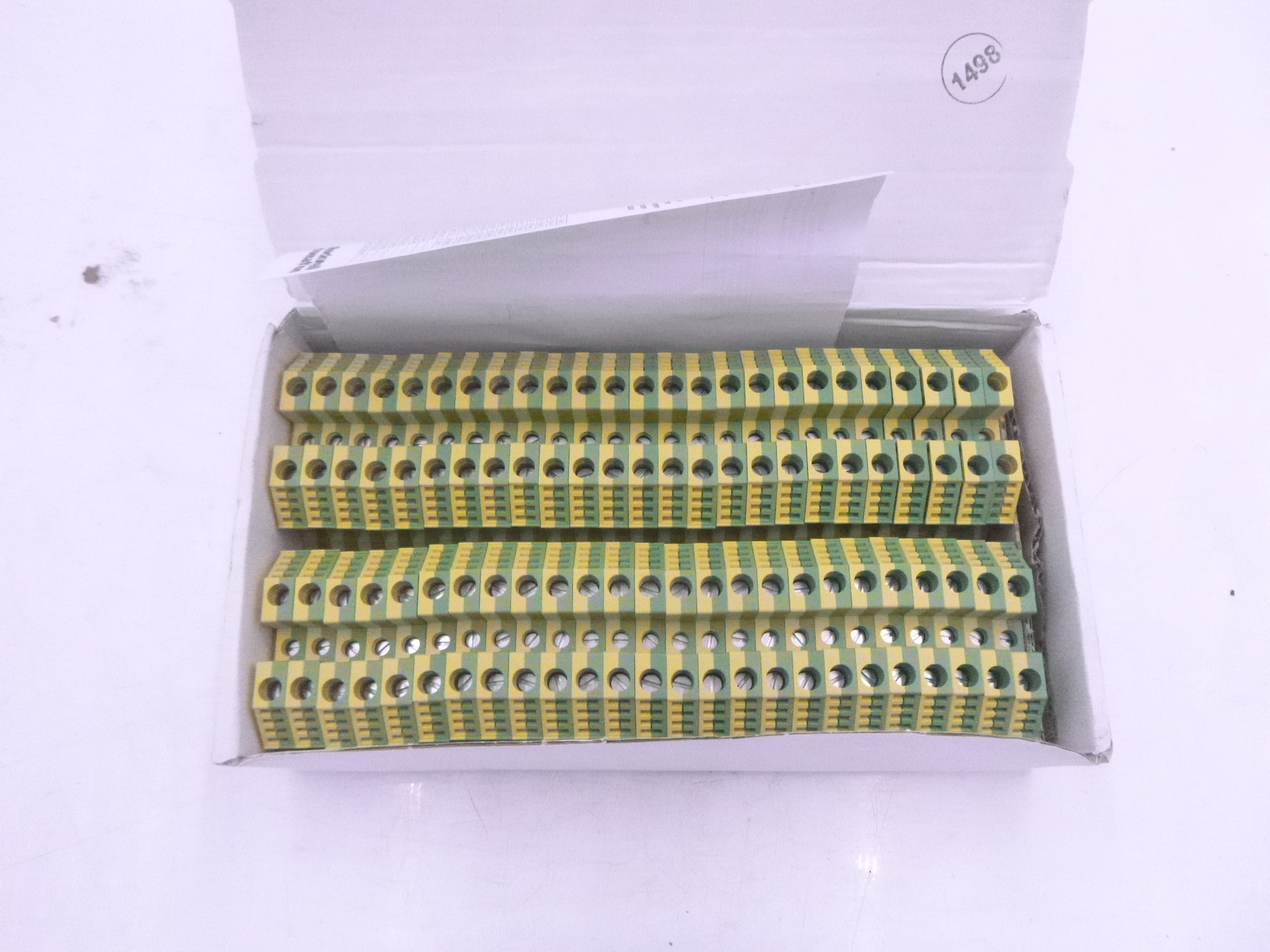 50 Pack Allen-Bradley Bulletin 1492-JG6 Terminal Blocks 6mm