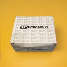 🔥(AN) Wiremold V4010B 4000 Series Raceway Blank End Fitting Ivory *LOT OF 4