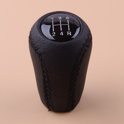 5 Speed PU Leather Gear Shift Shifter Knob Head Fit for Mazda 3 5 6 2008-2012