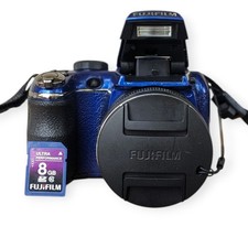 Fujifilm FinePix S4400 Blue Digital Camera 28x Zoom 14 Megapixels Tested Works