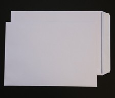 100 St. Versandtaschen DIN C3 wei&szlig; 110 gr. Kuvert 324 x 458 mm Briefumschl&auml;ge HK