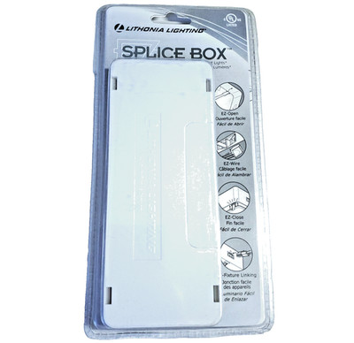 EZ Splice Box UCD-JB-R12   3-Wire Connector for Linkable Cabinet Lights Lithonia