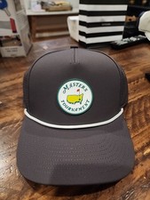 New 2026 Augusta Nationals The Masters Charcoal And White Rope Hat