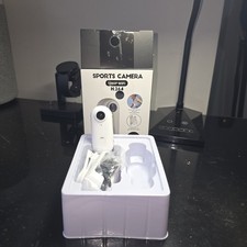 1080P HD White Handheld Sports Camera Wi-Fi Magnetic Recording While Charging