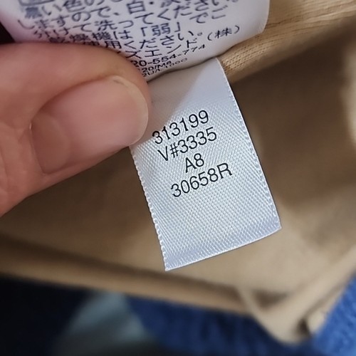 Felpa Lands' End Quarter Zip Blu Pullover Foderata in Pile Taglia XL 46-48 OTTIME CONDIZIONI - Foto 5 di 5