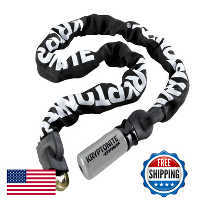 Kryptonite Kryptolok 912 Bike Chain Lock 4 Feet Long 9Mm Steel Chain Heavy Duty