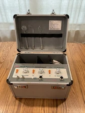 Portable 3 in 1 Galvanic High Frequency Brush Facial Beauty Machine Vacuum