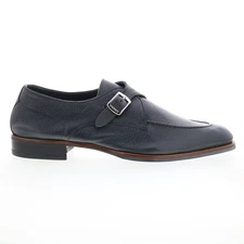 Di Bianco Parma Cervo Mens Black Oxfords & Lace Ups Casual Shoes