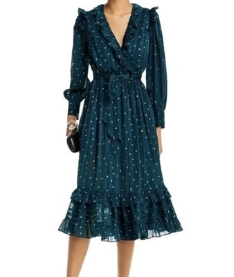 aqua ruffle trim maxi dress exclusive Dreamy Day Ruffle Trim Maxi Dress Turquoise