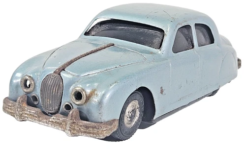 Dinky Toys 157 Jaguar Mark VII Saloon Metallic Blue Die-cast Vintage Retro Unbox