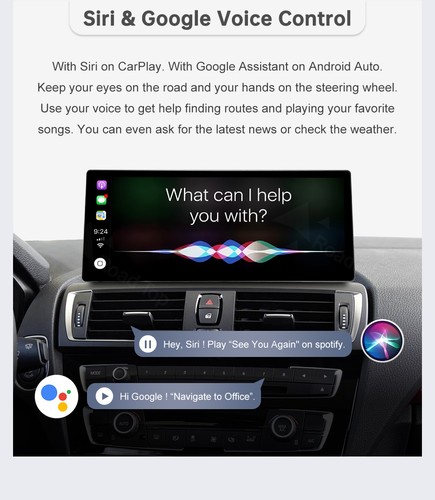 For BMW 1er/2er NBT EVO LHD F20 F21 F22 F23 Wireless CarPlay Touchscreen Stereo - Picture 11 of 17