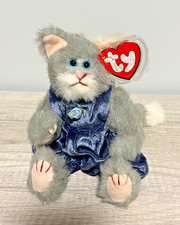 1993, Retired, "Whiskers" The Cat, Ty Attic Treasures Collection, Plush, W/Tags