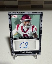 2022 SAGE Artistry Chris Steele Pittsburg Steelers Autograph