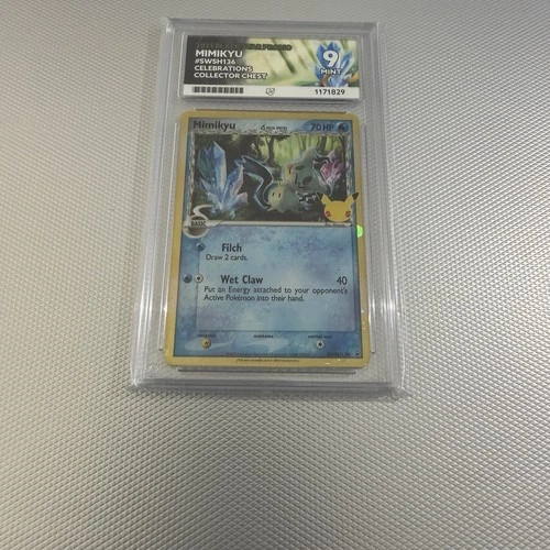 Mimikyu SWSH136 Celebrations Collector Chest Promo Holo Ace 9 English