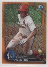 2016 Bowman Chrome Prospects Orange Shimmer Refractor Bryce Denton #BCP245 0c2