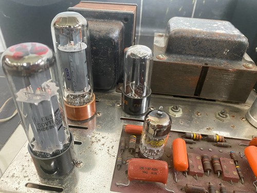 VINTAGE DYNACO ST70 TUBE AMPLIFIER - WORKING - Picture 7 of 9