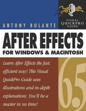 After Effects 6.5 for Windows and Macintosh