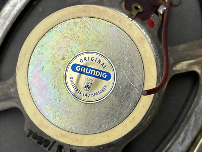 Vintage GRUNDIG Speaker Home Stereo Speakers 4x6 One Pair | eBay