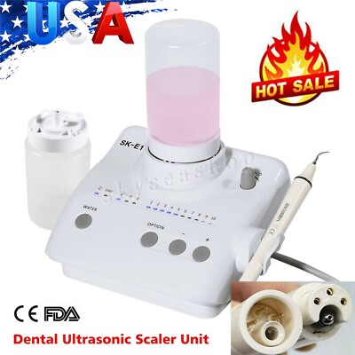 Dental Detachable Ultrasonic Piezo Scaler Handpiece Fit SKYSEA EMS 2*Bottles