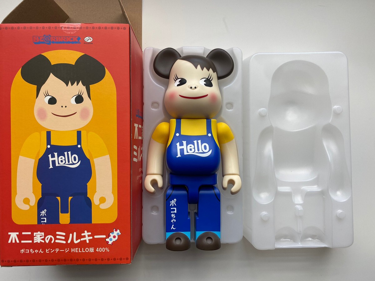 BE@RBRICK ペコちゃん ビンテージ HELLO版 400％