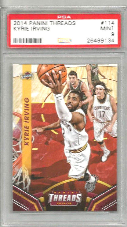 2014 Panini Threads Kyrie Irving PSA 9