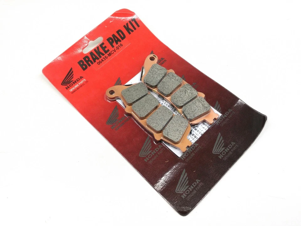 Juego de pastillas de freno traseras originales Honda modelos VTX1800 2002-2008 (ver lista) #G165 Foto 2 de 4