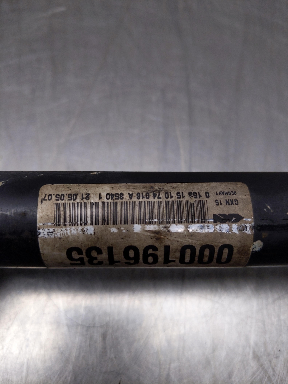2007 MASERATI QUATTROPORT OEM Left or Right Rear CV Axle Shaft 000196135 67k