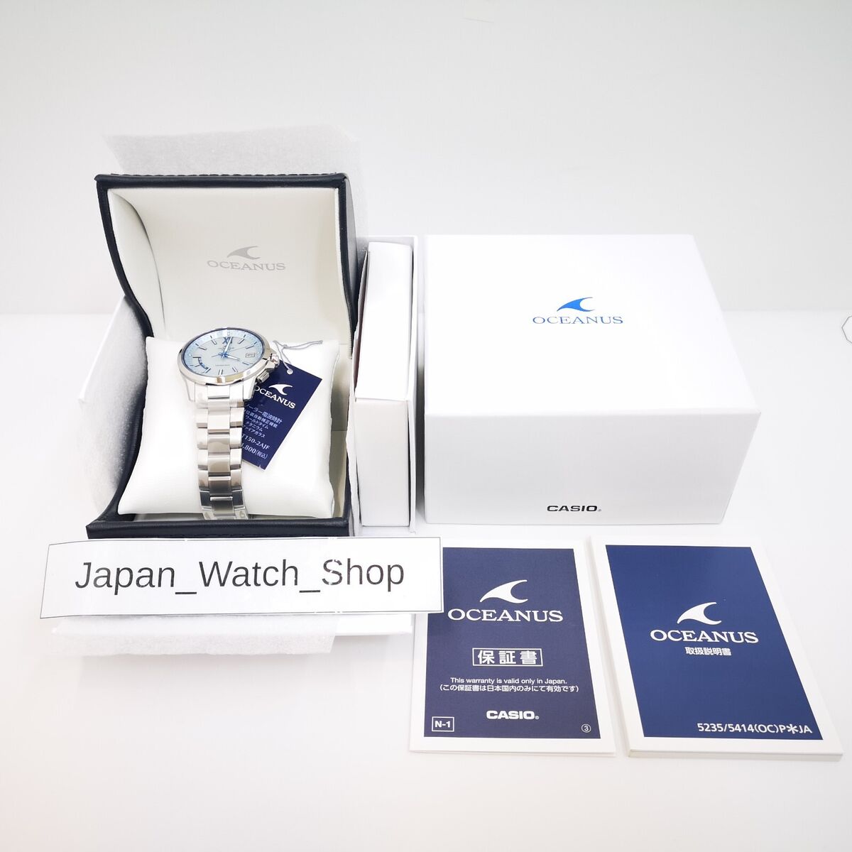 CASIO OCEANUS OCW-T150-2AJF Light Blue Tough Solar Men's CASIO OCEANUS OCW-T150-2AJF Light Blue Tough Solar Men's