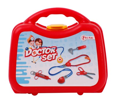 Toi Toys Arztkoffer Im Rucksack – 16-teiliges Doktor-Set Für Kinder Ab 4 Jahren