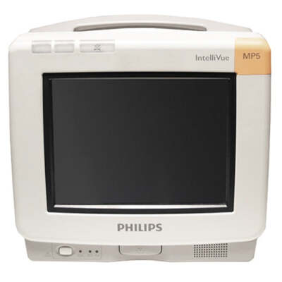 Philips Intellivue MP5 - ECG, Fast SpO2, NIBP, Press, Temp Patient Monitor