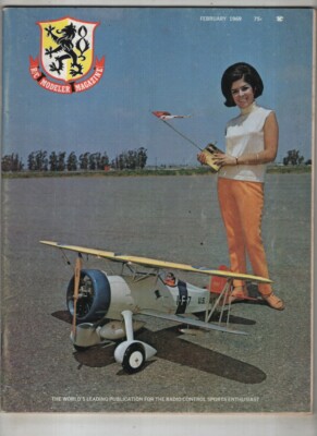R/C Modeler Mag Aerobat & Li'l Toad & Hercules February 1969 082021nonr