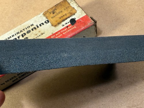 Vintage Sears Craftsman Sharpening Stone 9-64403 Combo Double Sided USA -FR SHIP - Picture 12 of 16