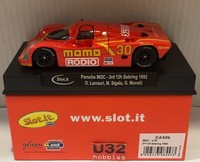 Slot Car Slot.It CA52B Porsche 962C #30 3. 12H Sebring 1962 Momo Larrauri-Sigala