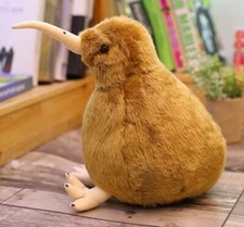 Brown Kiwi Bird 8 Inch Stuffed Animal Plush Toys Toddler Doll Kids Gifts