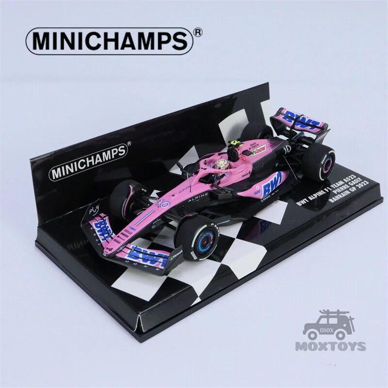 MINICHAMPS 1 43 F1 BWT ALPINE A523 PIERRE GASLY 2023 NO.10 Resin