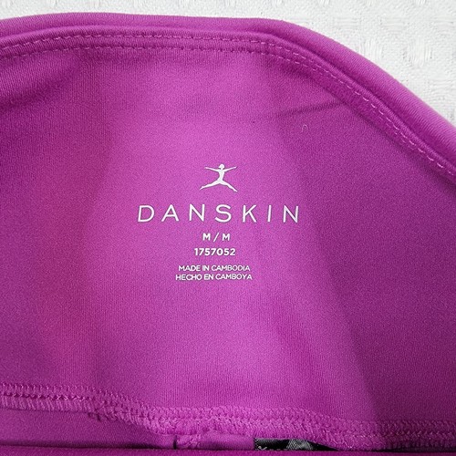 Danskin 7/8 Length Lightweight Legging Pink Meadow Mauve Size Medium NWT - Picture 13 of 14