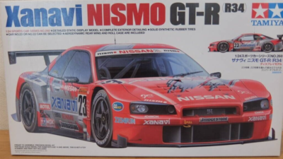 Tamiya 1/24 Xanavi Nismo GT-R R34 Sports Car Series No.268 Plastic