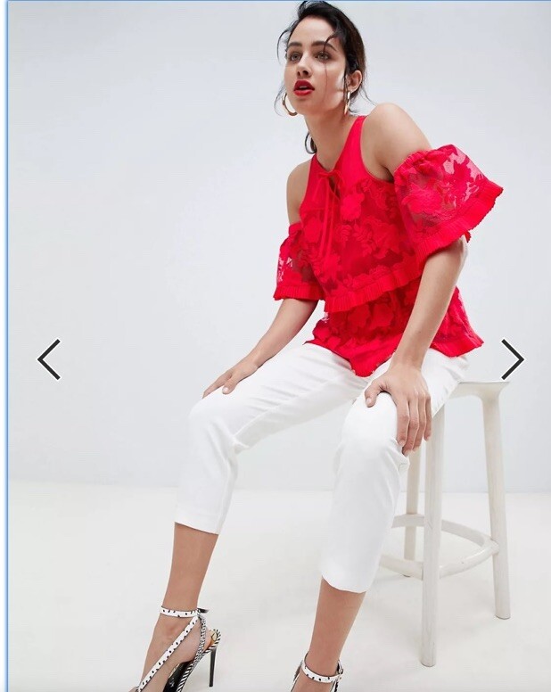 frilly blouses river island