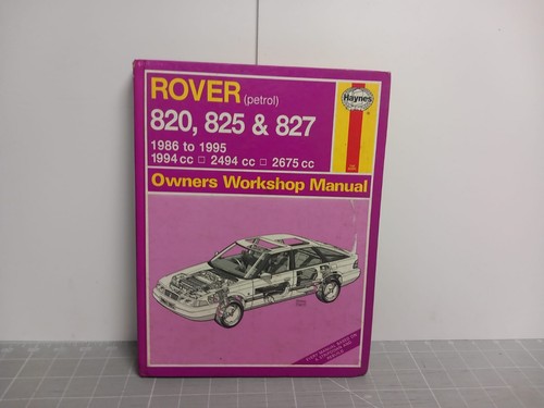 Rover 820, 825, & 827 (Petrol) Haynes Workshop Manual 1986-1995 Garage Service - 第 1/4 張圖片
