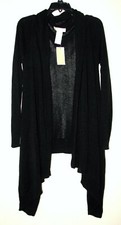 NEW MICHAEL KORS FLYAWAY OPEN CARDIGAN IN VERY DARK NAVY BLUE COLOR-MSRP $120
