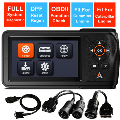 Diesel Scanner Truck Code Reader for Cummins Caterpillar Engine All System Check