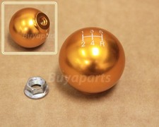 Jdm Gold Aluminum Ball Style 5 Speed Shift Knob For 1994-2001 Acura Integra Dc2