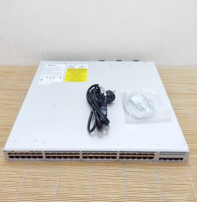 Cisco C9300L-48T-4X-A 9300 48-port 1G copper fixed 4x10G/1G SFP+ Single AC PSU