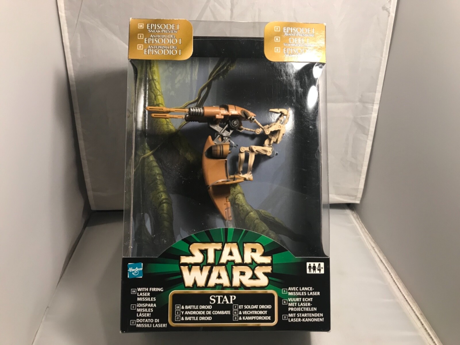 STAR WARS EPISODE 1 STAP AND BATTLE DROID   1999  BNIB