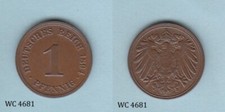 Germany 1 Pfennig 1894 D (Wilhelm II) Coin