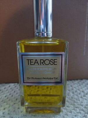 New Perfumer's Workshop Tea Rose Perfume Spray Eau de Toilette EDT 4 oz Unboxed